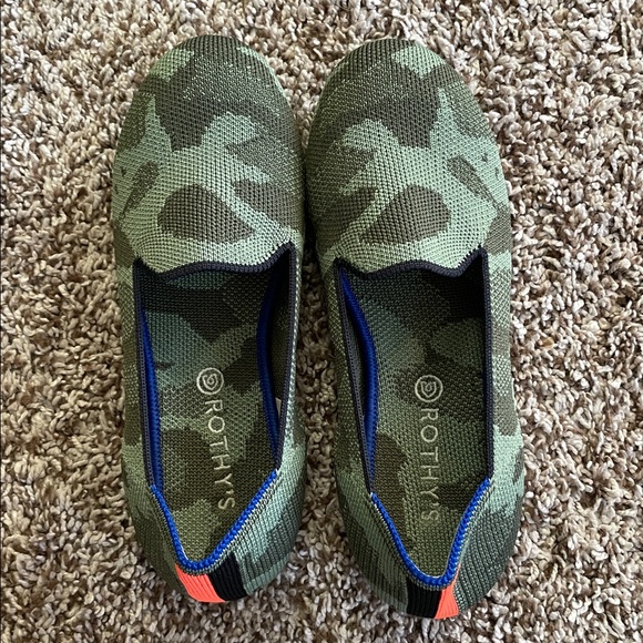 Rothy's Other - Rothy's The Kids Loafer in Olive Camo